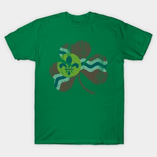 Flag of St Louis Shamrock T-Shirt